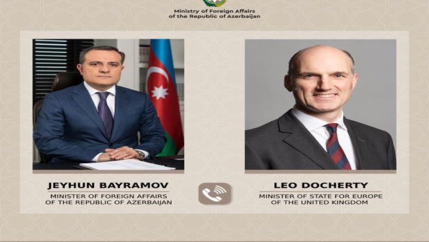 Ceyhun Bayramov britaniyalı nazirlə MÜZAKİRƏLƏR APARDI