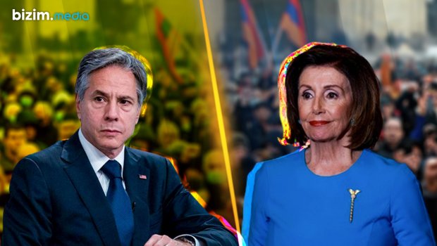 ABŞ rəsmilərinin TƏZADLI MÖVQEYİ - “Ermənistanı Blinken xilas edəcək, yoxsa Pelosi?”
