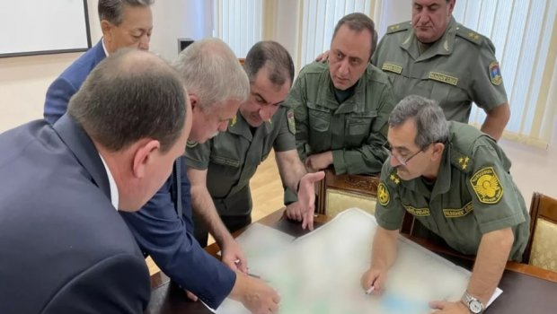 KTMT baş katibi erməni generalla Azərbaycanla sərhəddəki vəziyyəti müzakirə etdi