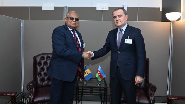 Ceyhun Bayramov bu ölkələrdən olan həmkarları ilə GÖRÜŞÜB - FOTO 