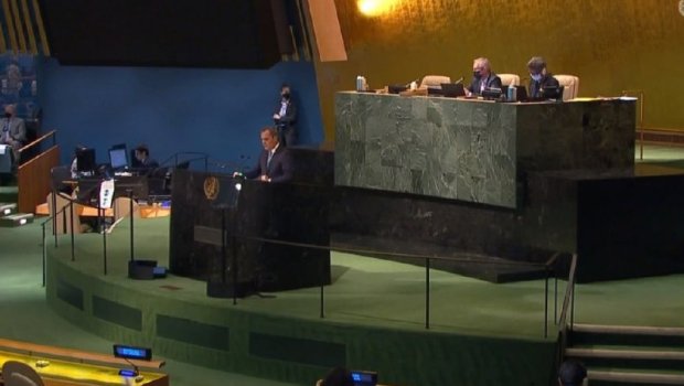 Ceyhun Bayramov Nyu-Yorkda 12-14 sentyabr toqquşmalarından danışdı - VİDEO