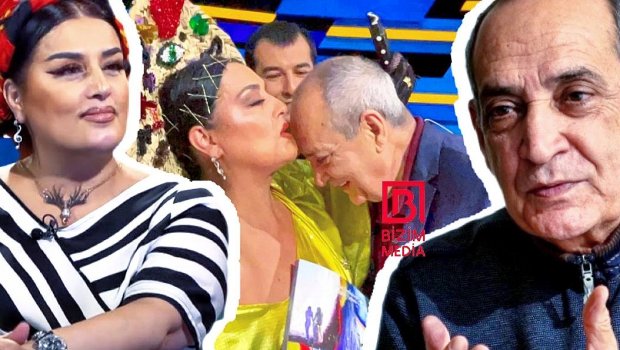 Rasim Balayevi alnından öpən Elzadan BARIŞIQ JESTİ - FOTO 