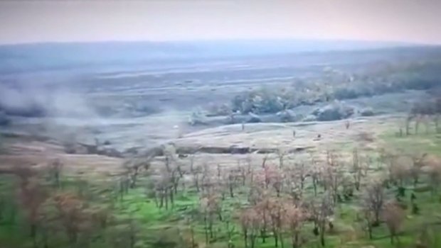 Rusiya hərbçiləri Ukraynanın Liman şəhərindən qaçır - VİDEO