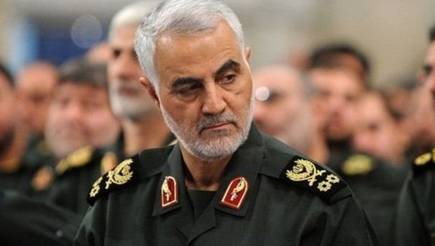 Tehran parkında Qasım Süleymaninin heykəli YANDIRILDI - ANBAAN VİDEO