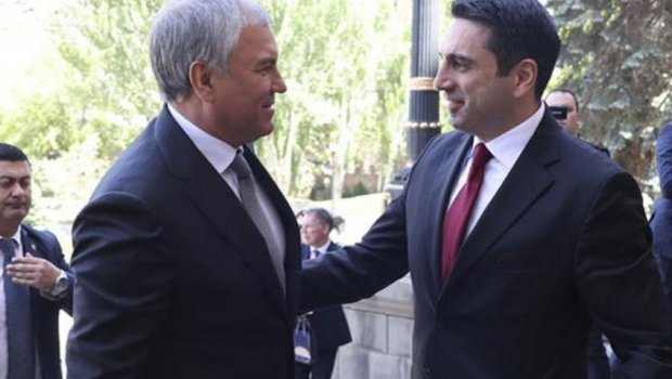 Ermənistan parlamentinin sədri Moskvaya gedəcək