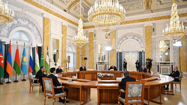 Sankt-Peterburqda MDB Dövlət Başçılarının görüşü keçirilib - FOTO 