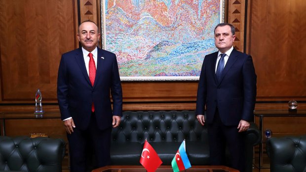 Ceyhun Bayramovla Çavuşoğlu telefonla DANIŞIB