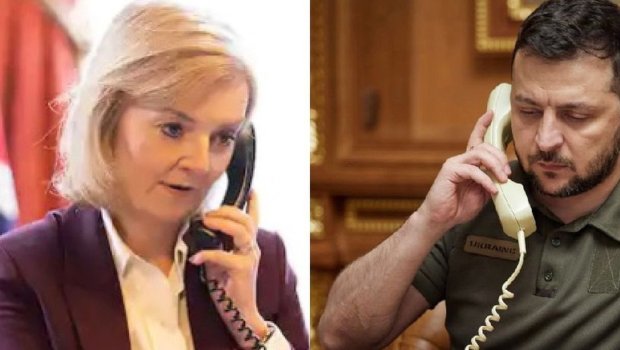 Zelenski ilə Liz Trass arasında telefon danışığı olub – FOTO  