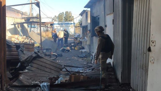 Rusiya Donetsk bazarını vurdu - Ölənlər və yaralananlar var - FOTO