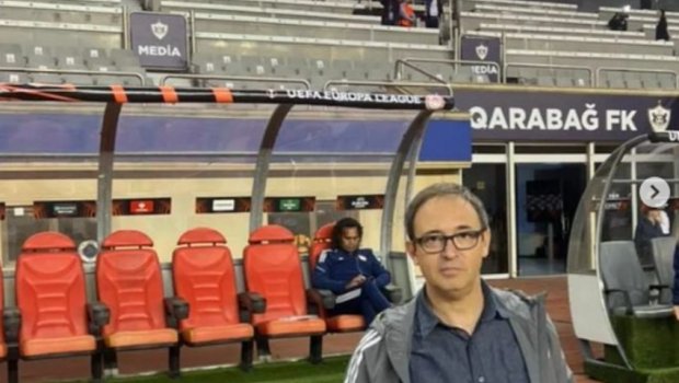 “Olimpiakos”un direktoru Tofiq Bəhramovdan yazdı - FOTO