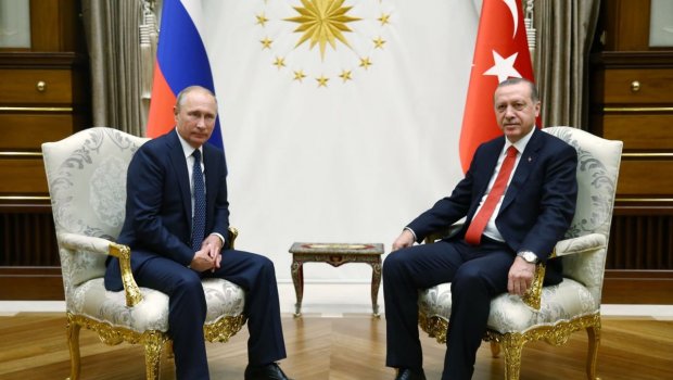 Astanada Ərdoğanla Putin arasında görüş başladı
