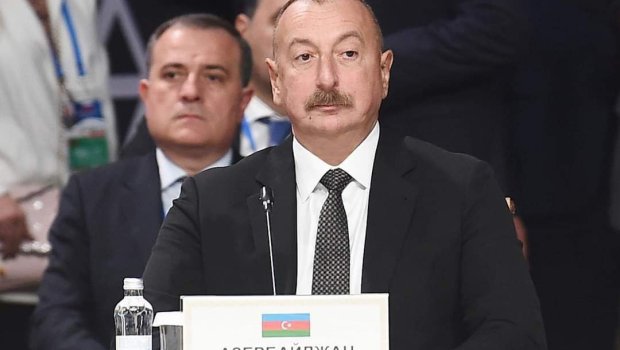 Prezident Astanada MDB dövlət başçılarının şərəfinə rəsmi qəbulda iştirak edib