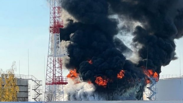 Rusiyada neft bazasındakı yanğın SÖNDÜRÜLÜB 