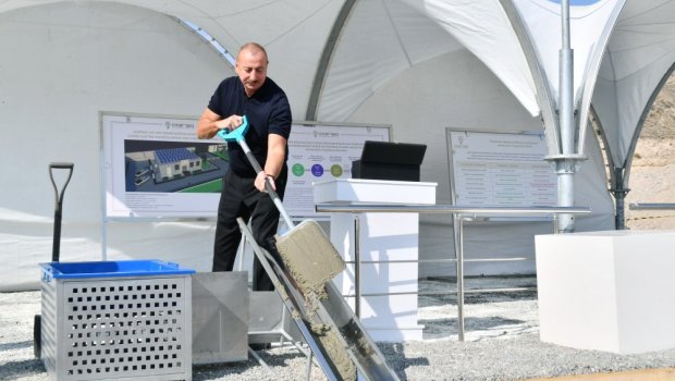 Qubadlıda 35 kilovoltluq yarımstansiyanın təməli qoyuldu