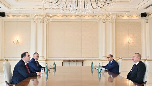 Prezident Gürcüstanın təhsil və elm nazirini qəbul edib - VİDEO