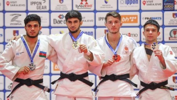 Cüdoçularımızdan Avropa çempionatında QƏLƏBƏ – 1 qızıl 2 gümüş MEDAL 