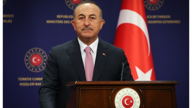 Çavuşoğlu yapon jurnalistin səhvini düzəltdi - VİDEO