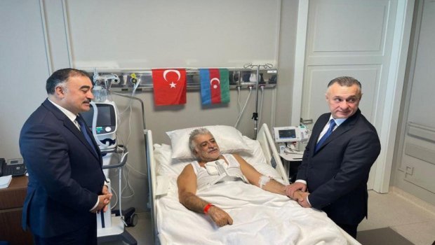 Səhiyyə nazirimiz və səfirimiz Şamil Ayrımı İstanbulda ziyarət etdilər - FOTO