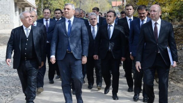 Baş nazir və Prezident Administrasiyasının rəhbəri Şərqi Zəngəzura səfər edib - FOTO 