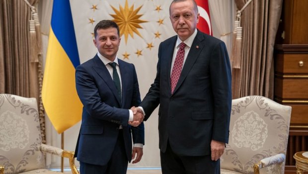 Zelenski Ərdoğana TƏŞƏKKÜR ETDİ - FOTO 