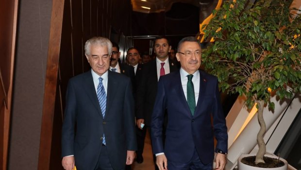 Türkiyənin vitse-prezidenti Azərbaycana GƏLİB - FOTO 