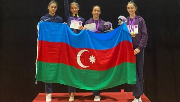 Azərbaycanın bədii gimnastları beynəlxalq turnirdə qızıl medal QAZANDI 