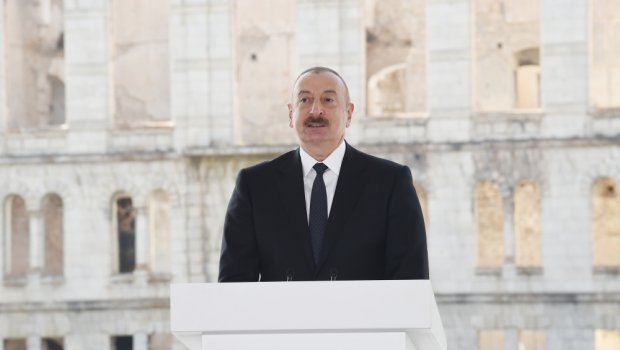 Prezident: “Erməni silahlı qüvvələri Qarabağda nə gəzir?” - VİDEO