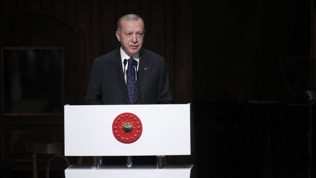 Ərdoğan və Berdiməhəmmədov Türk dünyasının ən ali ordeni ilə təltif edildi - VİDEO