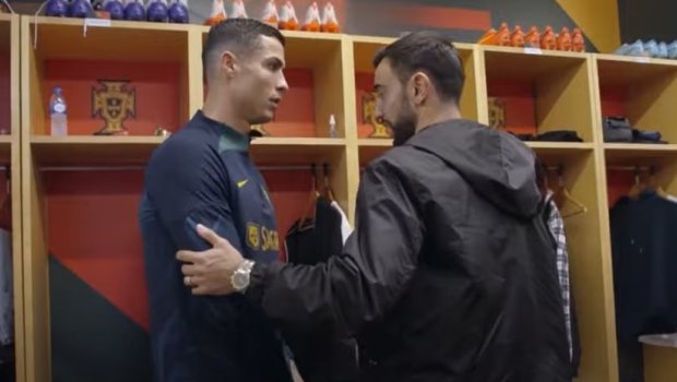 Portuqaliya yığmasının üzvünün Ronaldoya qarşı hörmətsizliyi gündəm oldu - VİDEO