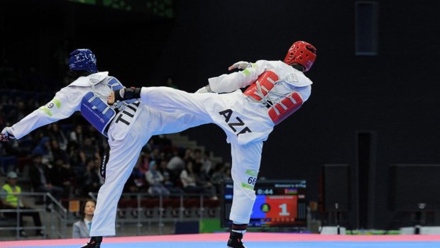 Daha bir taekvandoçumuz dünya çempionatında mübarizəyə başlayır