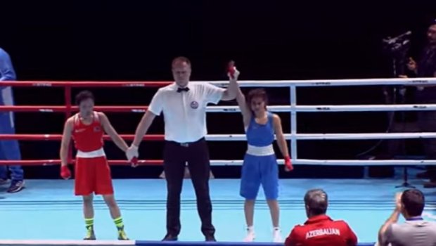 Boksçumuz dünya çempionatının dörddəbir finalına yüksəldi