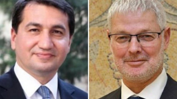 Hikmət Hacıyev İsrail XİN-in rəsmisi ilə nəyi müzakirə etdi?