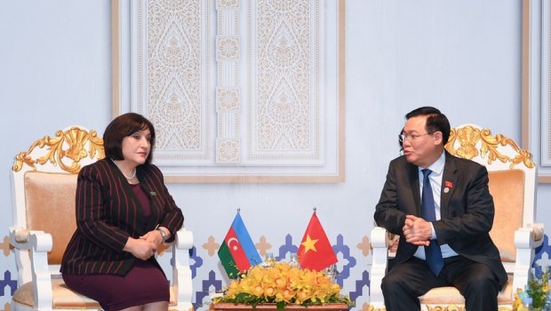Sahibə Qafarova Vyetnam Milli Assambleyasının sədri ilə görüşüb - FOTO 