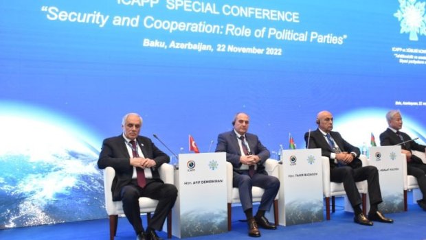 Bakıda xüsusi konfrans keçirilir: Prezidentin müraciəti oxundu - FOTO