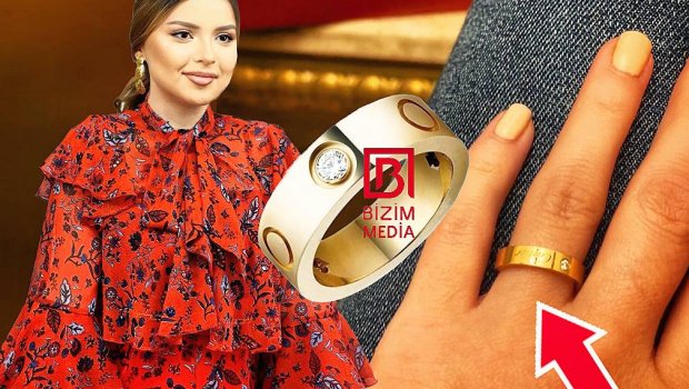 Gələn ay ana olacaq Sevda 6800 manatlıq üzüyünü GÖSTƏRDİ – FOTO