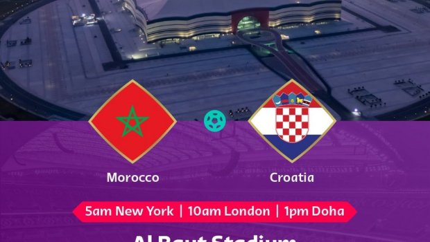 DÇ-2022: Mərakeş - Xorvatiya oyunu başlayıb