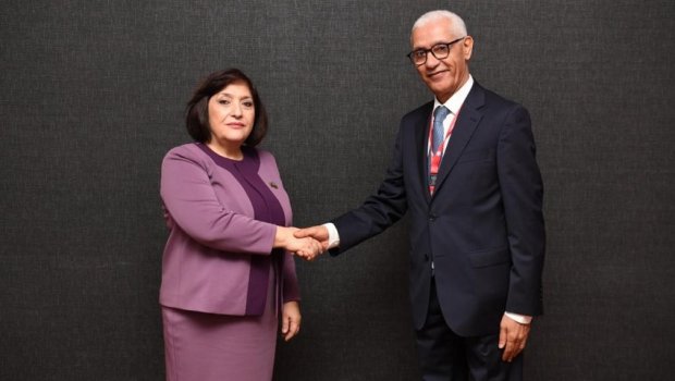 Sahibə Qafarova Mərakeş Krallığının Nümayəndələr Palatasının sədri ilə görüşüb - FOTO 