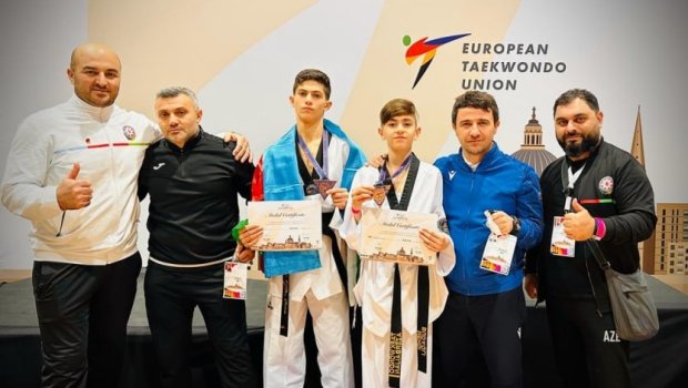 Taekvondoçularımız Avropa birinciliyində daha 2 medal qazandılar - FOTO