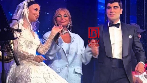Xatunun oğlunun toyuna Aygün Kazımova DAMĞA VURDU – VİDEO