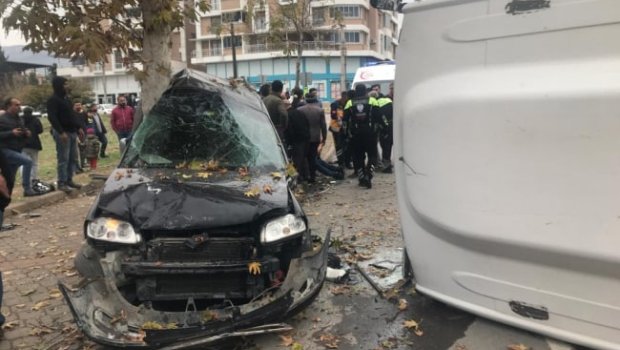 Türkiyədə dəhşətli YOL HADİSƏSİ – 17 yaralının olduğu qəzadan GÖRÜNTÜLƏR 