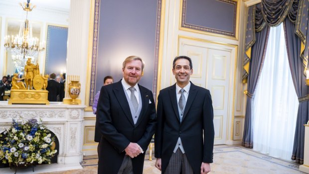 Niderland Krallığına yeni təyin olunmuş səfirimiz kralla görüşdü - FOTO 