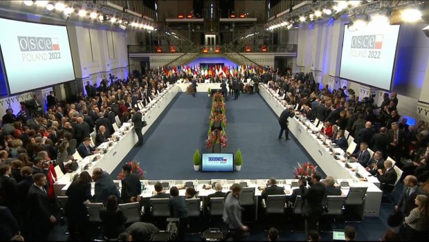 ATƏT Xarici İşlər Nazirləri Şurasının 29-cu iclası başlayıb - FOTO