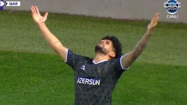 “Neftçi”yə qol vuran Kadi belə sevindi - VİDEO