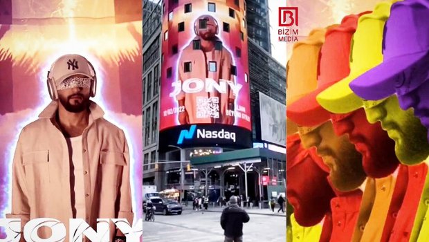 Jony-nin yeni albomu “Times Square” də - VİDEO