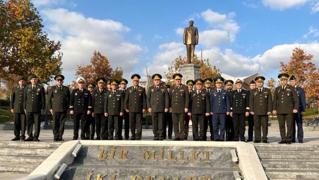 Azərbaycan-Türkiyə Yüksək Səviyyəli Hərbi Dialoq iclası keçirilir - FOTO
