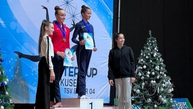 Azərbaycan gimnastı Almaniyada qızıl medal qazandı - FOTO