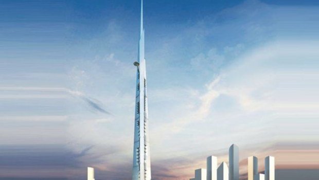 Səudiyyə Ərəbistanında hündürlüyü 2 kilometr olan göydələn tikiləcək