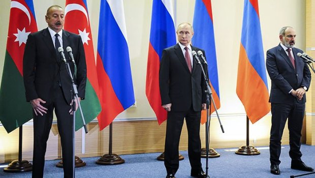 Kremldən Rusiya, Azərbaycan və Ermənistan liderlərinin görüşü ilə bağlı AÇIQLAMA