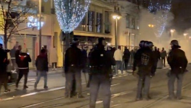 Mərakeşlilər və fransızlar arasında qarşıdurma - 14 yaşlı yeniyetmə öldü - FOTO