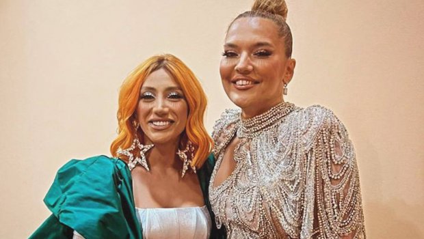 Röya Demet Akalınla Bakıda GÖRÜŞDÜ - FOTO 